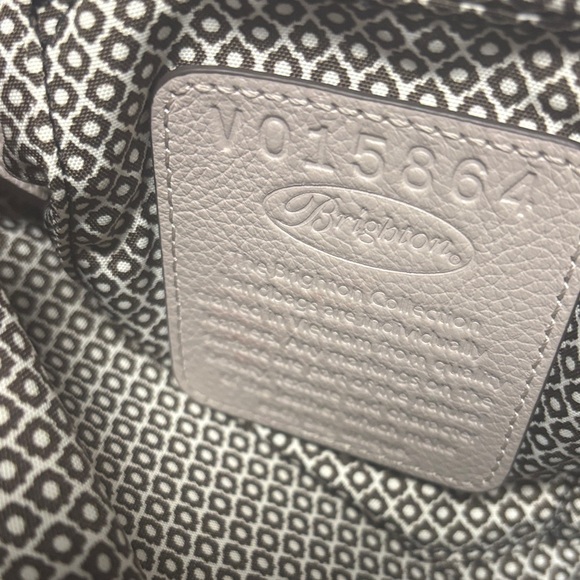 Brighton Tan Studded Shoulder Bag - Picture 8 of 10